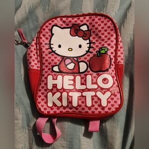Hello Kitty Red and Pink Kids Backpack